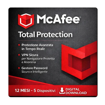 McAfee Total Protection — 5 dispositivi